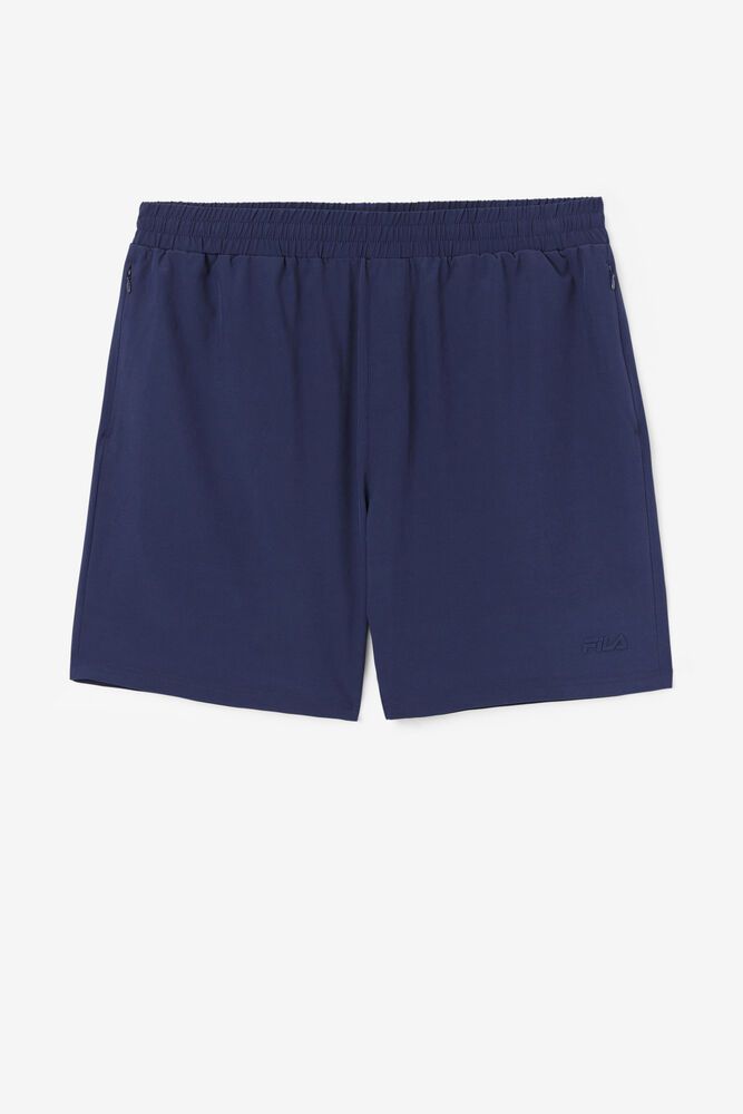 Fila Shorts Mens Navy - Zida - Philippines 8965273-EI